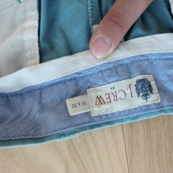 Men's blue summer pants - Picture 2 of 4